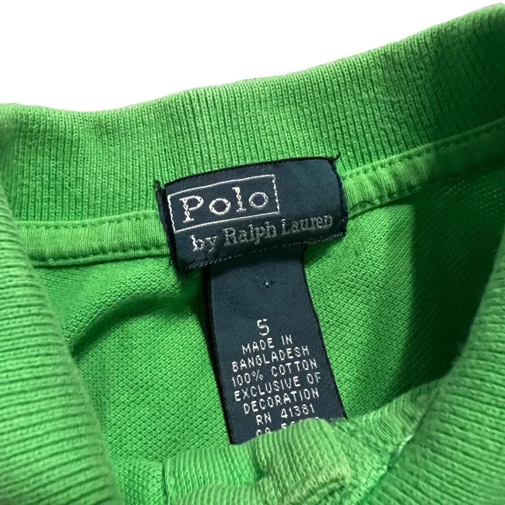 Ralph Lauren Polo Sz 5 Green Classic Polo Shirt